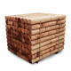 New Moulded Brown Garden Sleepers - 1200 x 120 x 100mm