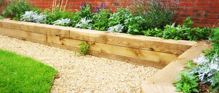 Sleepers And Raised Vegetable Beds - UK Railway Sleepers